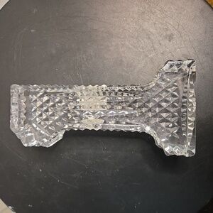 Waterford Crystal Number 1 Paperweight Signed 5"